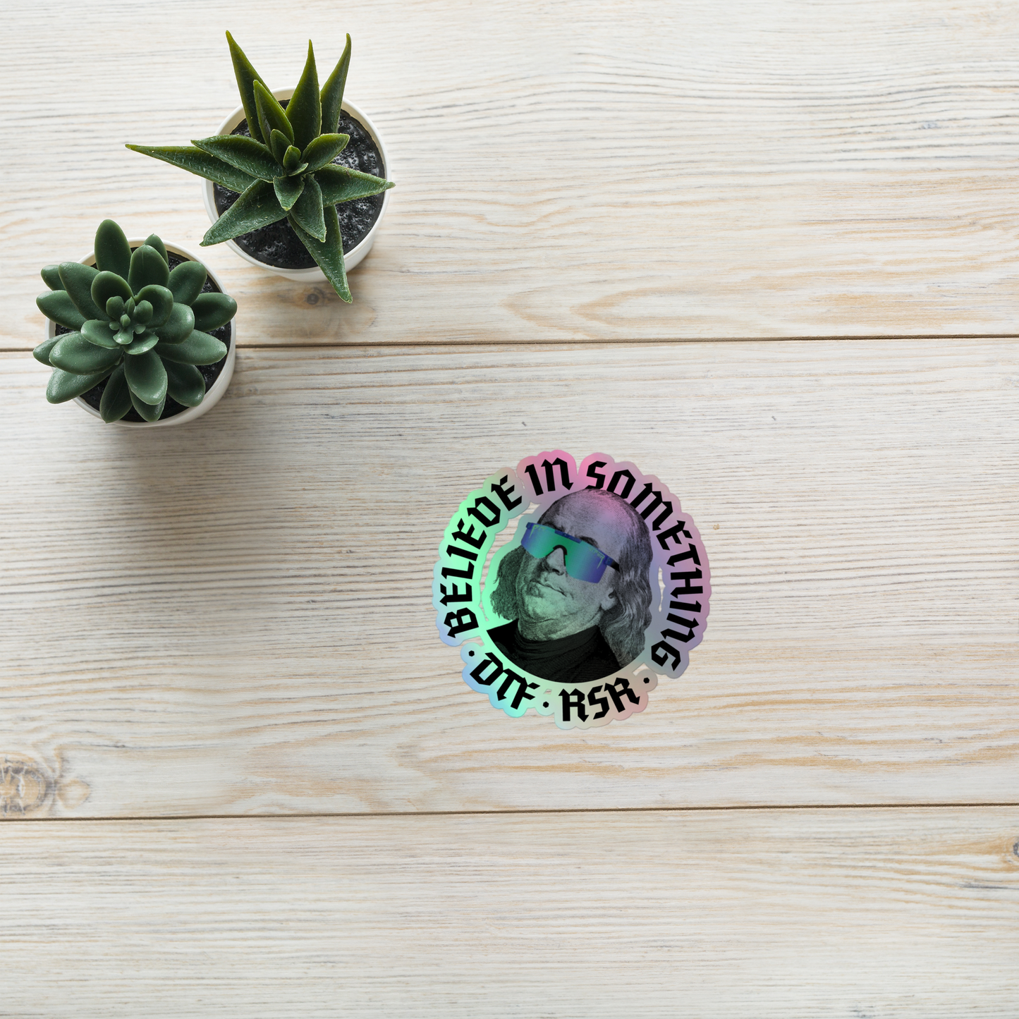 DTF Circular Sticker